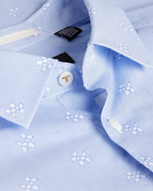 ROYLO-Shirts-ROYLO takes the cake for playful yet smart design. This button down shirt features subtle subtle stripes and a balloon dog print, all packaged in a smart button down style that'll have the compliments rolling in. Ted Baker menswear collection Shirt Button down fastening 100% Cotton Balloon dog print Long sleeved Classic collar Our model is 6'2" / 1.88m and wears a Ted size 2- Ted Baker Romania